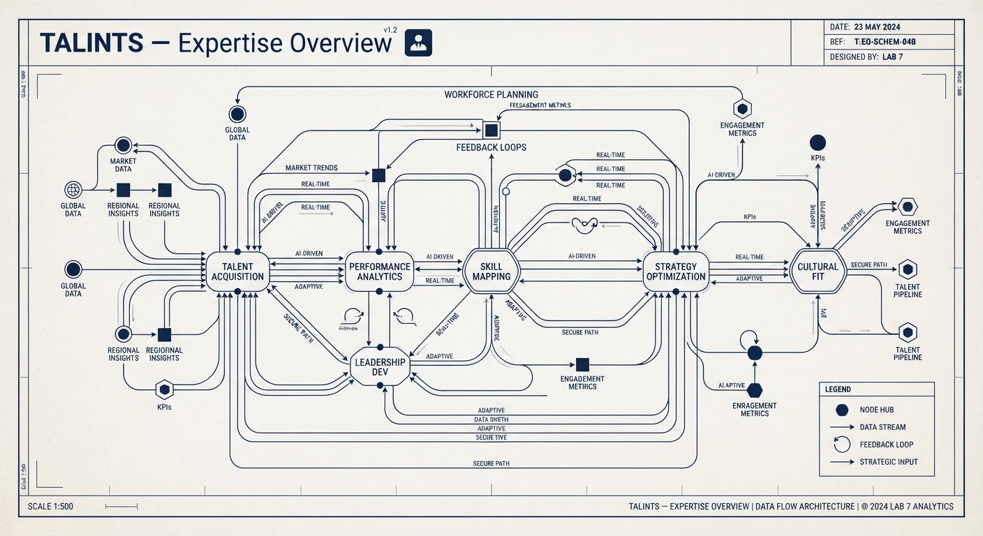 Architectural decision flow diagram from the approved TALINTS design