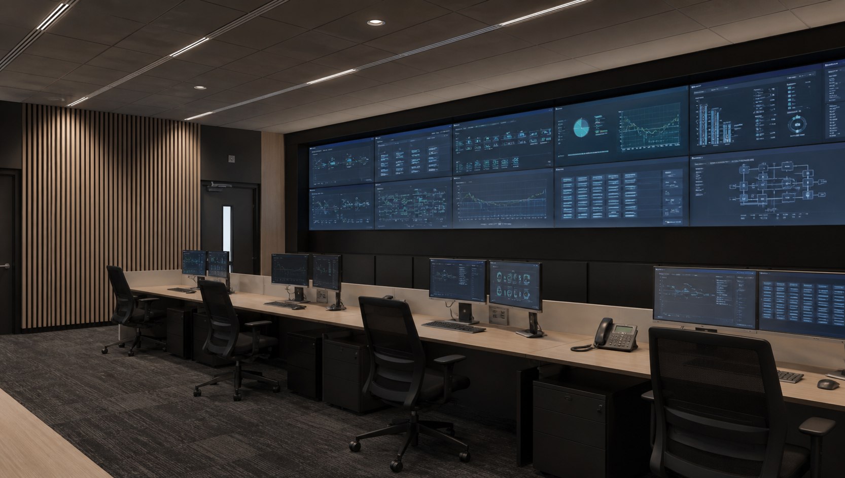 Data Center operations control room